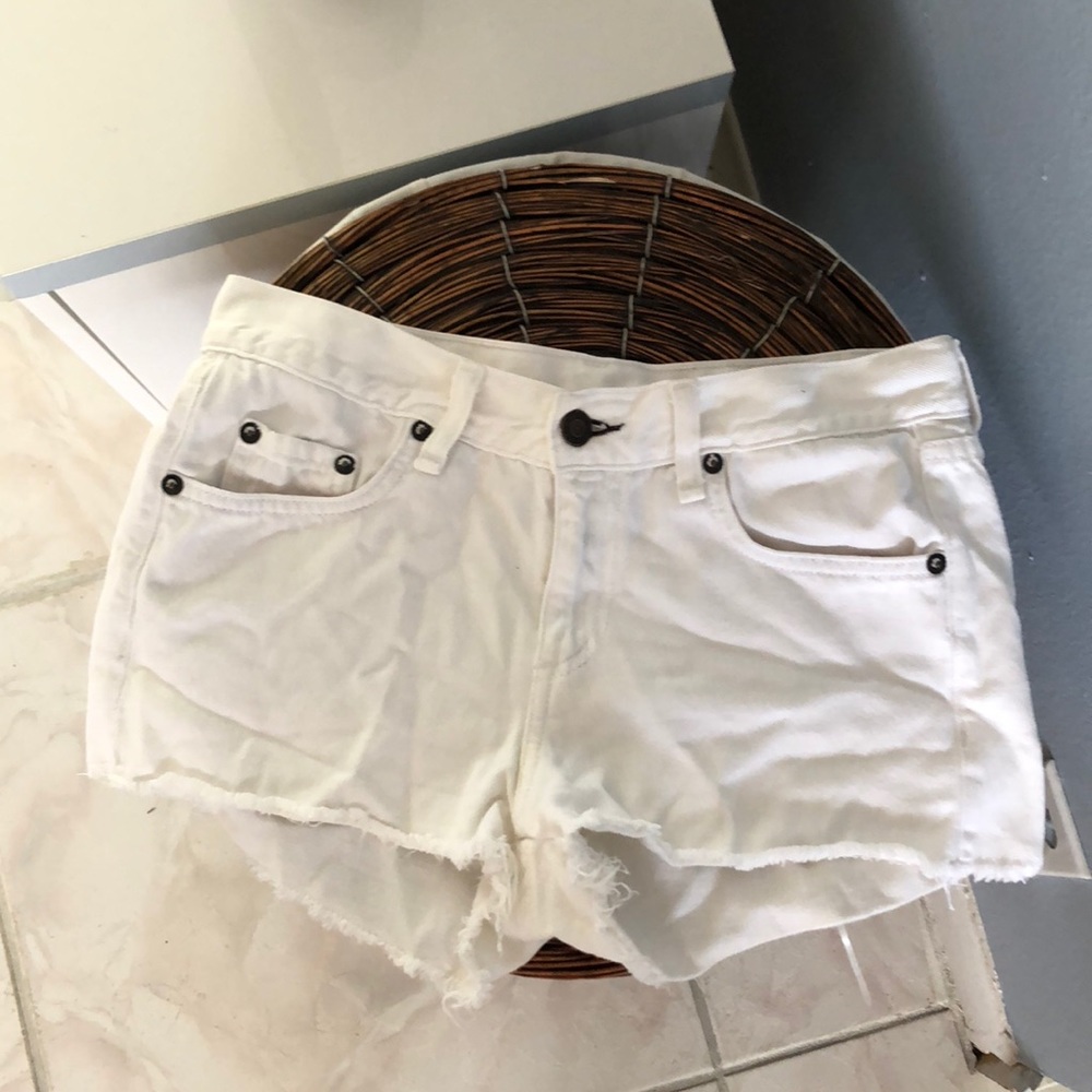 Rag and bone low waisted shorts